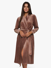 Kimono Velours Brown